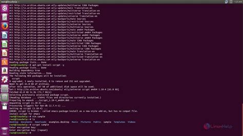 enter decryption key|File encryption and decryption with ccrypt .